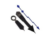 XTINKOPW 3 pezzi lancette NH35, tutte nere, lancette verdi deboli che si illuminano al buio, secondi fulminanti, accessori for orologi adatti al movimento NH35 36 4R 7S(3)