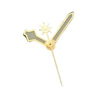 XTINKOPW Set di 3 lancette for orologi in oro Snow Flake It NH35A NH36A 7s26 7s36 7s25 7s35 6r15 4r15 4r35 4r36 6309 7002 7009