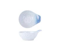 XTJS56QB Ciotoline Aperitivo Piatti for salsa di soia con manico, piccole ciotole e tazze for salse, piatti da portata per condimenti