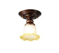 XTJS56QB Decorativo Lampada decorativa creativa a forma di fiore for ingresso, balcone, corridoio, lampada da soffitto for retrò Per isole da cucina