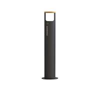 XTJS56QB Stabile Cilindro verticale for sigarette con colonna di cenere antipioggia in acciaio inossidabile for distretti commerciali all'aperto per Ufficio(Grijs)