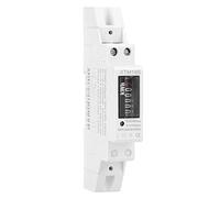XTM18S 220V 5-30A kWh Meter, LCD digitale monofase 1P DIN-Rail Contatore di energia elettrica