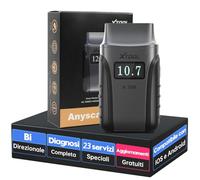XTOOL A30M OBD2 Auto Diagnostica, Diagnosi Auto Wireless BT con 23+ Reset, Contrôle Bidirectionnel/Test Attivi e Lettura Codici Errore per Tutti i Sistemi, Compatibile con Android e IOS
