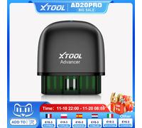 XTOOL AD20PRO Bluetooth OBD2 Scanner Ripristino dell'olio Scansione dei problemi Mini Lettore di codici Strumento diagnostico per tutto il sistema Per iPhone IOS Android Aggiornamento gratuito a vita