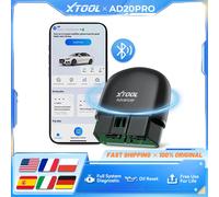 XTOOL AD20PRO Scanner OBD2 controlla la luce del motore IOS e Android strumento diagnostico per auto lettore di codici di prova della batteria aggiornamento gratuito a vita