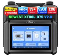 XTOOL D7S OBD2 Auto Diagnostica Assistita dall'IA, 2026 Scanner Bidirezionale, Codifica ECU online, Sistema Completo, 39+ Reset, V.A.G Guided, PMI, CAN FD/DOIP, 3 Anni di Aggiornamenti