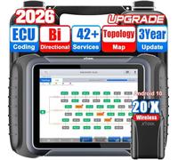 XTOOL D8W OBD2 Auto Diagnostica in Italiano 2026 con Mappa Topologica, Codifica ECU online, 42+ Servizi, Scanner Bidirezionale, V.A.G Guided, PMI, CANFD&DOIP, Sistema Completo, 3 Anni Aggiornamenti