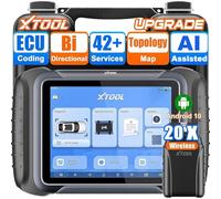 XTOOL D8W Scanner OBD2 con Diagnostica AI Assistita e Mappa Topologica, Codifica ECU Online, 42+ Servizi, Controlli Bidirezionali, Sistema Completo, V.A.G Guide, PMI, CAN FD/DoIP, Aggiornamenti 3 Anni