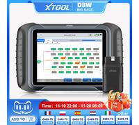 XTOOL D8W Strumenti diagnostici automobilistici Programmazione chiave Codifica ECU Scanner Bluetooth OBD2 con mappa topologica di ripristino 42 DoIP FCA Autoauth PK XTOOL D8 BT 3 anni Aggiornamento
