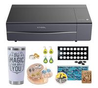 xTool P2 Class 1 Taglierina e Incisore Laser da Tavolo CO₂, Macchina da 55W con Doppia Fotocamera 16MP, Velocità di Incisione 600 mm/s, Compatibile con Legno, Acrilico, Pelle, Vetro e Altri Materiali