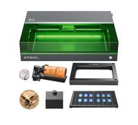 xTool S1 20W Incisore Laser Kit Tutto in Uno, con RA2 Rotante, Aisst Aria Intelligente, e Pannello a Nido d'Ape, Fuoco Automatico, Protezione Antifumo, 498 * 330 mm