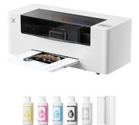 xTool Stampante DTF con Testine Epson I1600, Formato A3 14'' per Abbigliamento e Tessuti, Manutenzione Automatica 24/7, Stampe HD 720x1800 DPI, RIP Win & Mac, Calibrazione AI
