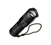 Xtorm, Batteria esterna 10500mAh USB-C IP44 con torcia LED 1000 Lumen, Nero
