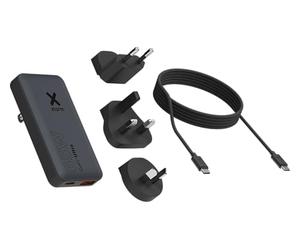 Xtorm TravelPro Caricatore da Viaggio 65W USB-C - Fast Charger con Cavo e Custodia per Laptop, Smartphone e Tablet XTPC0651