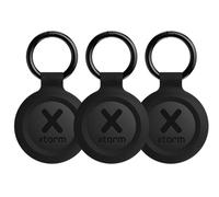Xtorm TravelTag - Localizzatore di chiavi e bagagli, compatibile con Apple Find My & Android - Tracker Bluetooth - Impermeabile IP64 - Nero - Confezione da 3