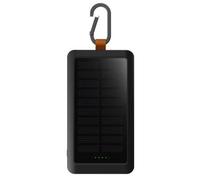 Xtorm Powerbank 15W Go2 Solar 10.000 mAh con torcia, Nero carbone