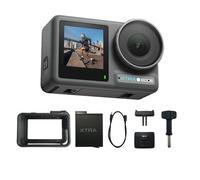 Xtra Action Camera, sensore da 1/1,3" e video cinematografico 4K, iper stabilizzazione, fotocamera impermeabile fino a 52 m, batteria da 3 ore, montaggio rapido universale, fotocamera vlogging per