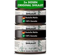 XTRA FUEL | Resina di Shilajit Originale - 58 % di acidi fulvici e umi
