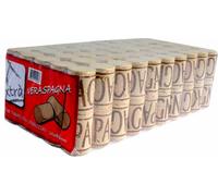 Xtra Tappo Sughero Vera Spagna 24x40 Pz.100 - ROSSO xTRA