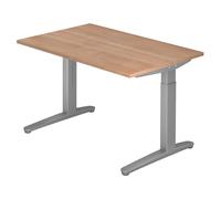 XTRA XB 12 SS | Scrivania - 120x80 Noce regolabile in altezza