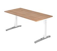 XTRA XB 16 WC | Scrivania 160x80 regolabile in altezza Noce