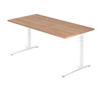 XTRA XB 16 WW | Scrivania - 160x80 Noce regolabile in altezza