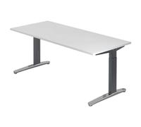 XTRA XB 19 GC | Scrivania - Bianco 180x80 regolabile in altezza