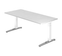 XTRA XB 19 WC | Scrivania - Bianco 180x80 regolabile in altezza