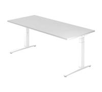 XTRA XB 19 WW | Scrivania - Bianco 180x80 regolabile in altezza