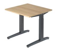 XTRA XB 8 GG | Scrivania - 80x80 Quercia regolabile in altezza