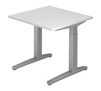 XTRA XB 8 SS | Scrivania - Bianco 80x80 regolabile in altezza