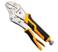 XTrade 25.4cm 225mm Curvo Mandibola Bloccaggio Pinze Comfort Grip Quick Release