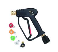 XtraHorn Pistola per idropulitrice da 4000 PSI con raccordo di ingresso ID M22-14 mm, include un connettore rapido supporta i sistemi Karcher serie K - Pistola a grilletto per la pulizia automatica