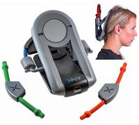 XTREEMNEK Dispositivo di sollievo dal dolore al collo per trattare il dolore, rafforzare i muscoli, correggere la postura, prevenire lesioni, uso domestico facile da trasportare | trazione cervicale,