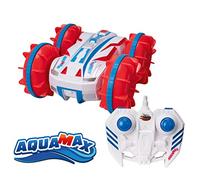Xtrem Raiders - Aquamax | Macchinina Telecomandata Bambino Di 8 Anni In Su | Macchina Telecomandata Reversibile A 360º Ruota | Ruote Off-road Terra Acqua Neve | Auto Rc