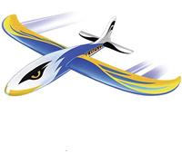 Xtrem Raiders - Eagle Z, Aereo Aliante, Aerei in poliespan, Giochi all'aperto per Bambini, Giocattolo da Spiaggia, Re dei cieli, Design Aquila Multicolore