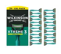 Xtreme 3 Sensitive confezione da 16+8 rasoi usa e getta da uomo