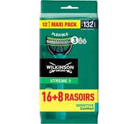 Xtreme 3 Sensitive - Confezione Da 16+8 Rasoi Usa E Getta Da Uomo