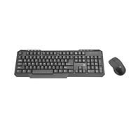 Bundle Xtreme KIT Tastiera + Mouse 34631 Wireless senza fili Nero Ufficio Dad IT