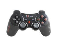 Xtreme 90304 Controller Wireless BT per Playstation 3, Nero, Cavo USB 2,5 mt, Vibrazione e Sensori di Movimento, Design Ergonomico e Impugnatura Ottimale