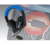 Xtreme 90476 Cuffia Headset 2.0 Blu con Microfono per PS4 Connettore 3.5 mm Regolatore volume