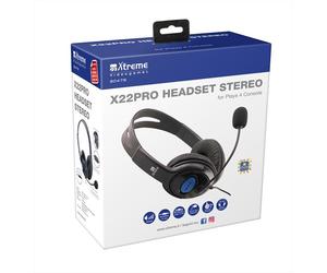 Xtreme - 90478 - X22pro Headphone 2.0-nero Xtreme