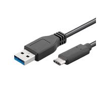 Xtreme 90511 cavo USB 3 m USB 3.2 Gen 1 (3.1 Gen 1) USB C USB A Nero