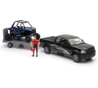 XTREME ADVENTURE PICKUP CON POLARIS RZR XP 1000 E FIGURE SET SCALA 1:18 ART.3...