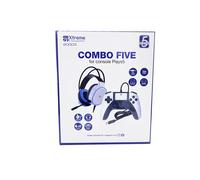 Xtreme Combo Five wired controller e cuffia virtual 7.1 per console plays 5 Xtreme