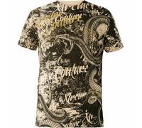 Xtreme Couture By Affliction Black Tooth Grin UFC Mma Tatuaggi T-Shirt