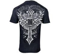 Xtreme Couture by Affliction - Maglietta da uomo Brigadier Y2K, nero, S