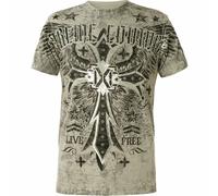 Xtreme Couture Di Affliction Delta Force Cross UFC MMA Tatuaggi T Shirt X1814I
