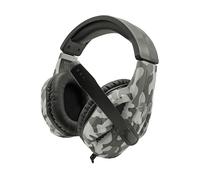XTREME CUFFIA GAMING SHARDAN CUFFIE, CAMOUFLAGE GRIGIO