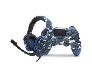 Xtreme Gamepad PLAYSTATION 4 Set Accessori Ice camo blue 90432